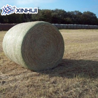 polyethylene mesh hay silage baler wrap net in rolls for sale